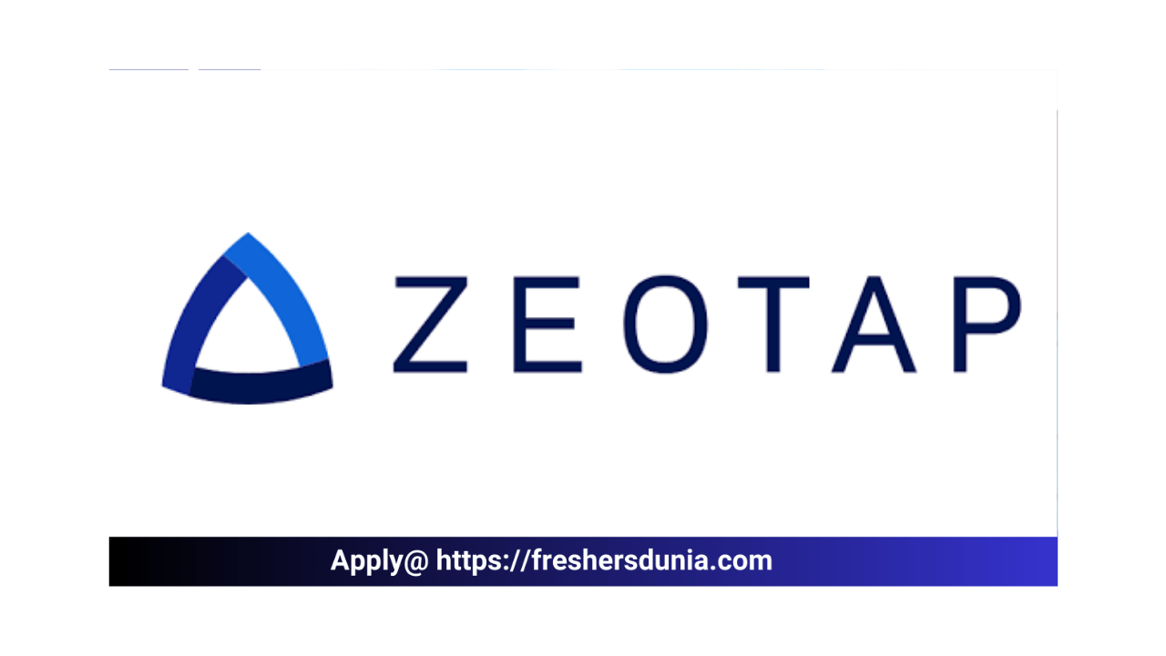 Zeotap Freshers