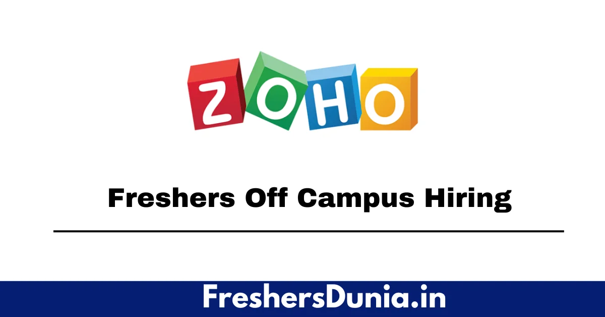 Zoho Corporation Recruitment Hiring 2026 – Web Developers & QA Engineers | Full-Time | India 1 Zoho Recruitment