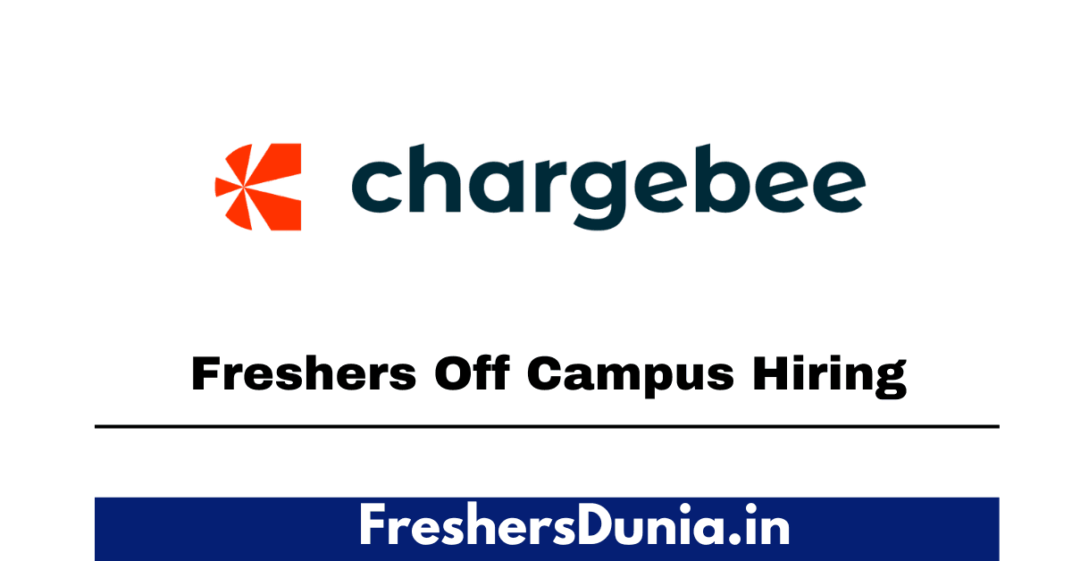 Chargebee off campus drive