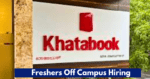 Khatabook Off campus Internship