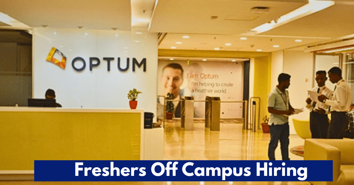 Optum Off Campus Recruitment