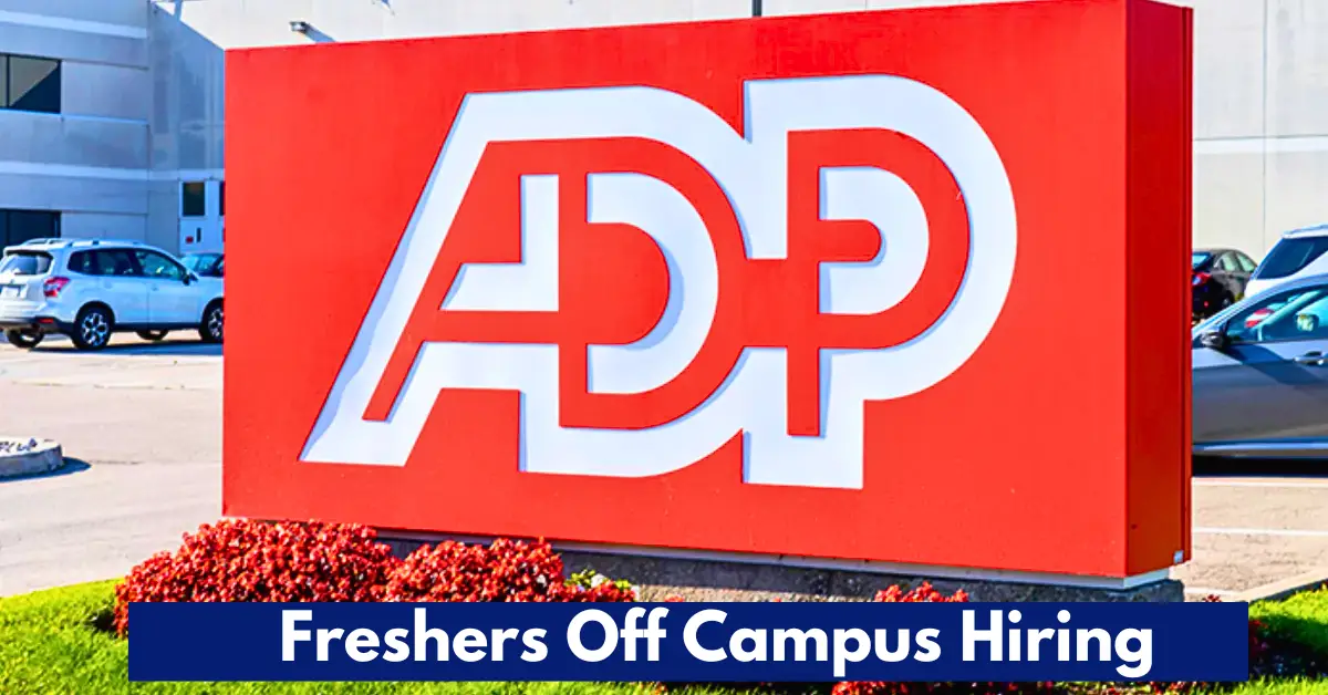 ADP Off Campus Recruitment