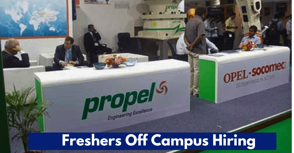 Propel Technology Off Campus Recruitment