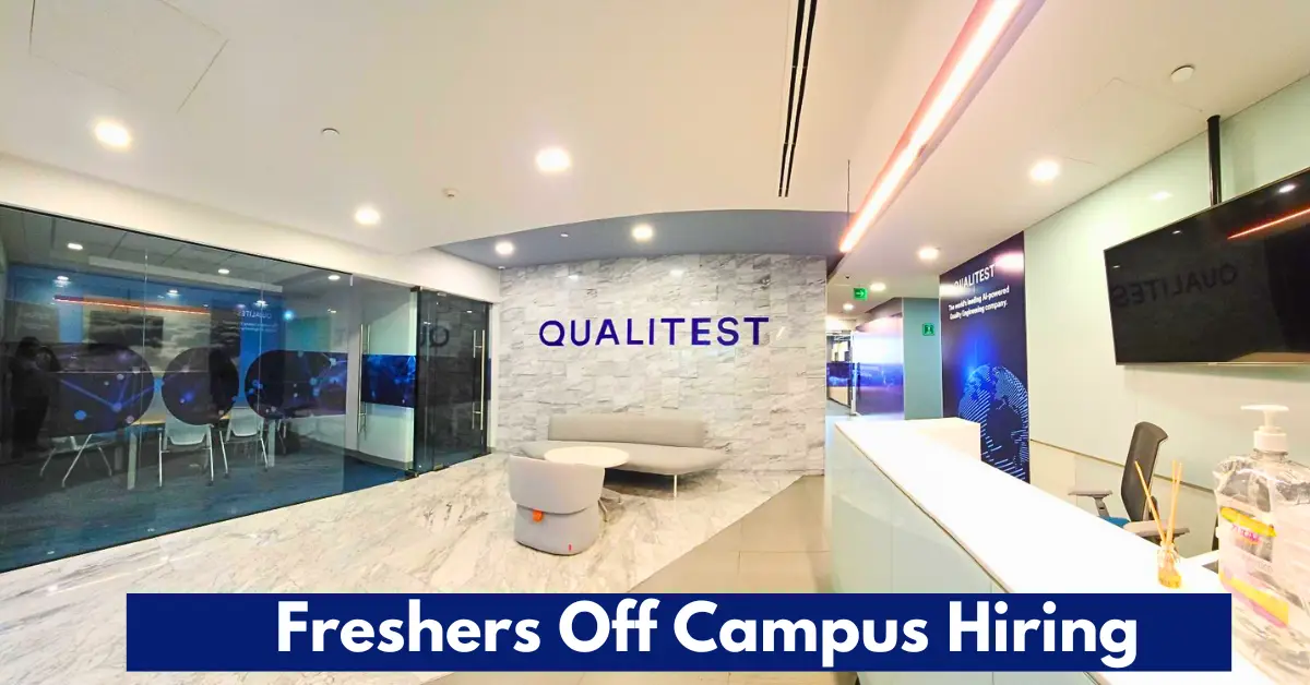 Qualitest Freshers Recruitment