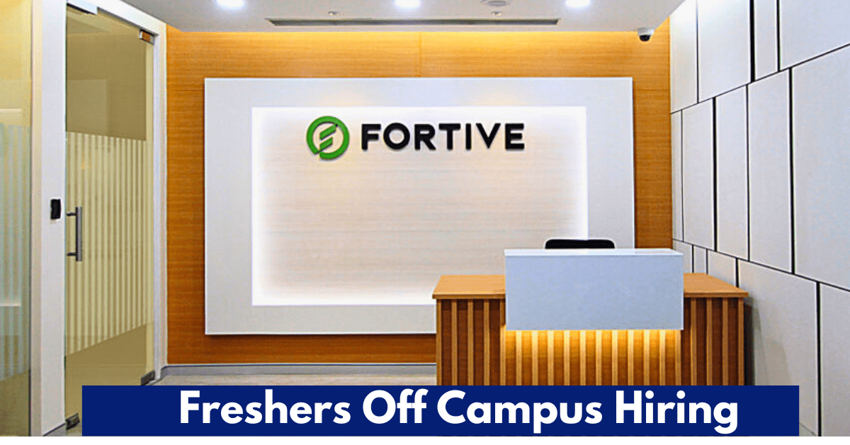 Fortive off campus drive