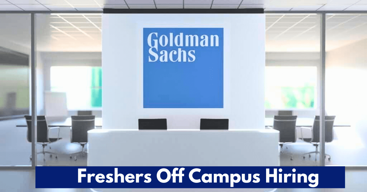 Goldman Sachs Off Campus Drive