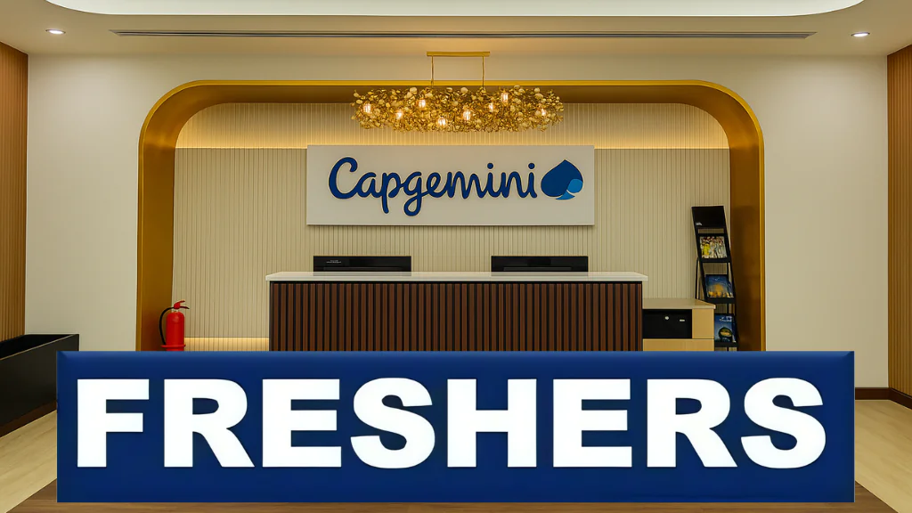 Capgemini Off Campus Drive Hiring