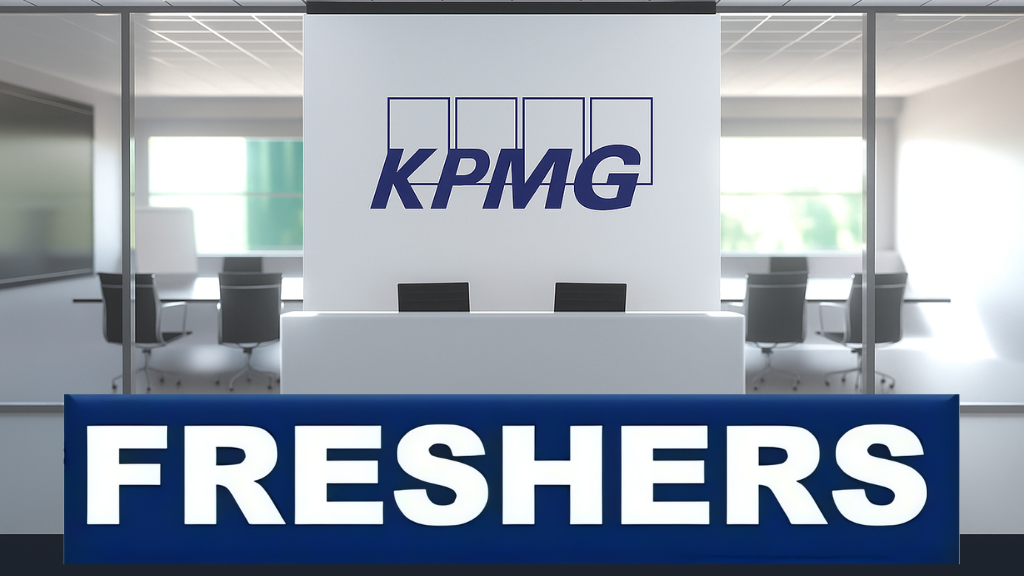 KPMG Off Campus Recruitment