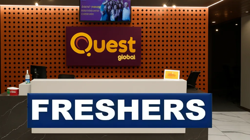 Quest Global is hiring freshers