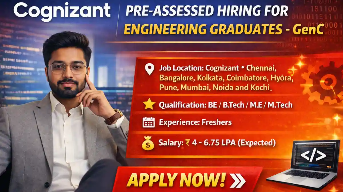 Cognizant Off Campus Hiring