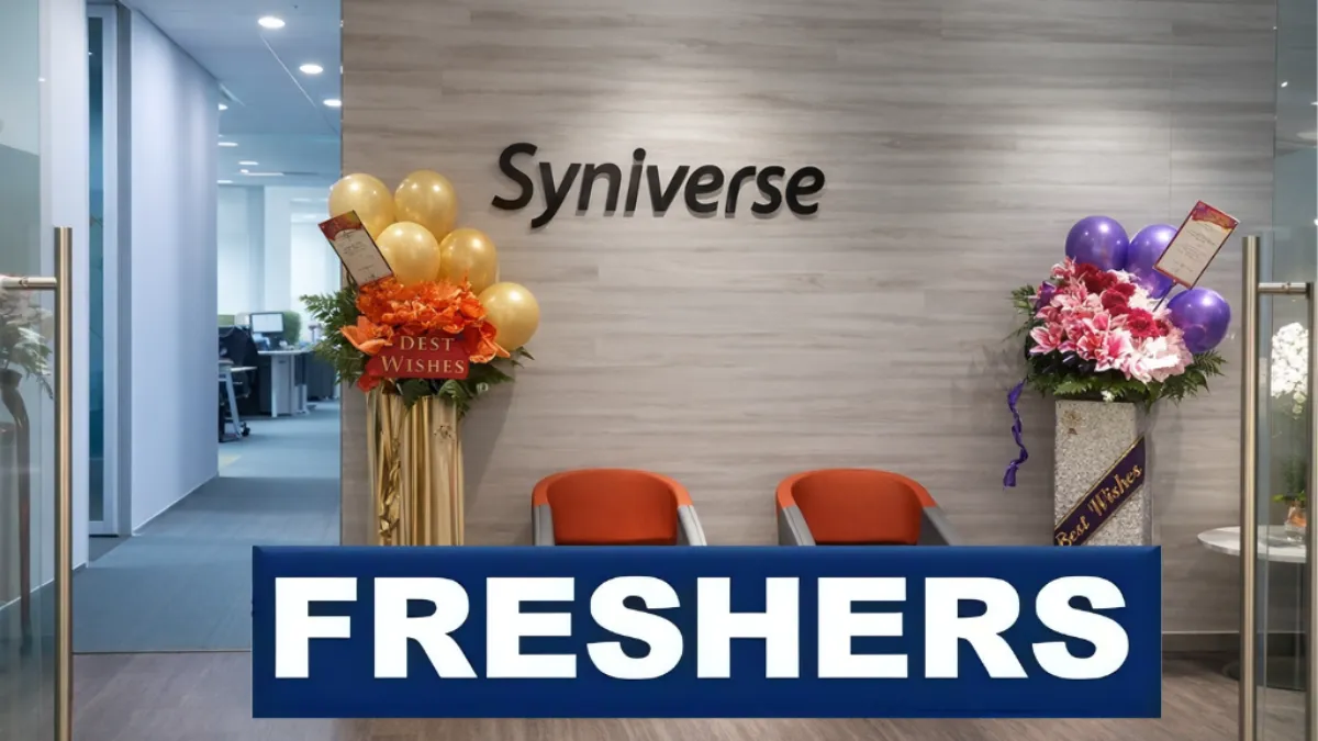 Syniverse Off Campus 2026 Hiring Graduate Apprentice Trainee – Bangalore 5 Syniverse Off Campus Hiring
