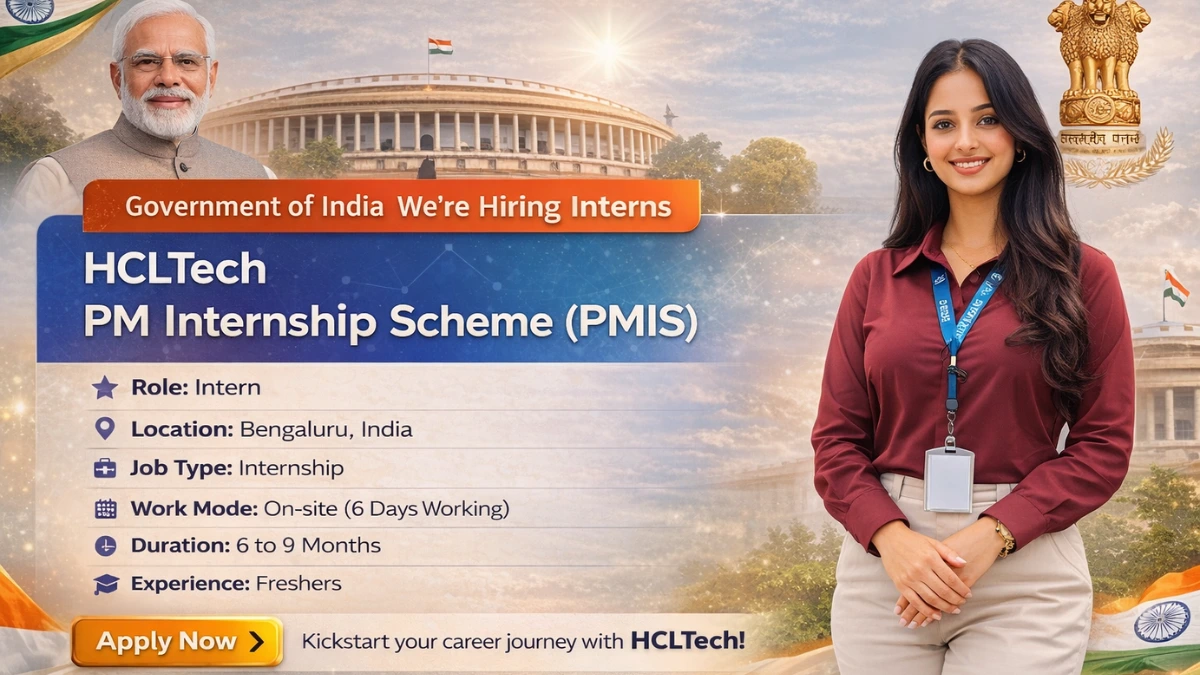 HCLTech PM Internship 2026