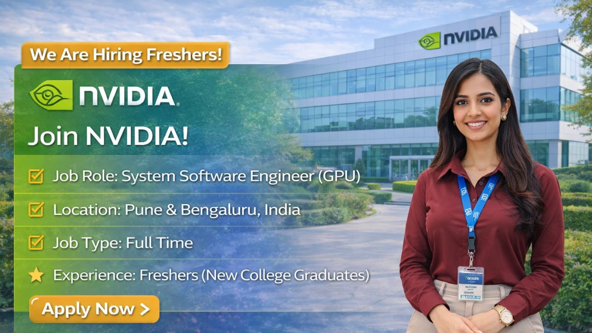 NVIDIA Off Campus Drive 2026 Hiring System Software Engineer – Pune & Bengaluru | Freshers Eligible Apply Now 21 NVIDIA Off Campus Drive 2026