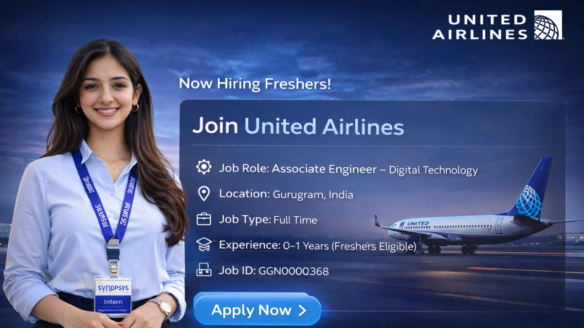 United Airlines Off Campus 2026 Hiring Associate Engineer | Freshers Eligible | Apply Now 25 United Airlines Off Campus 2026 has been announced to hire freshers for the Associate Engineer